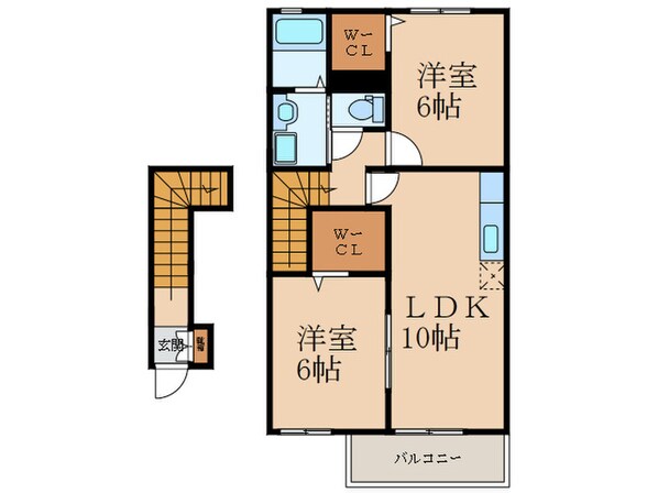 サン・ハウスの物件間取画像